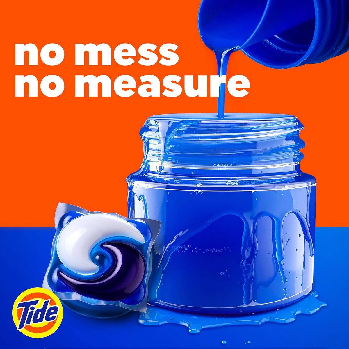 Tide PODS 3-in-1 Laundry Detergent, Original, 42 Count - view 4