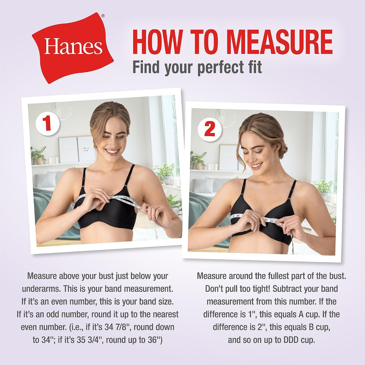 Hanes Womens Cropped Bralette 3-Pack - Sky Grey/Concrete/White, Large - view 5