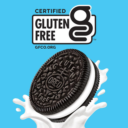 Oreo Double Stuf Gluten Free Chocolate Sandwich Cookies, 12.47 oz - view 3