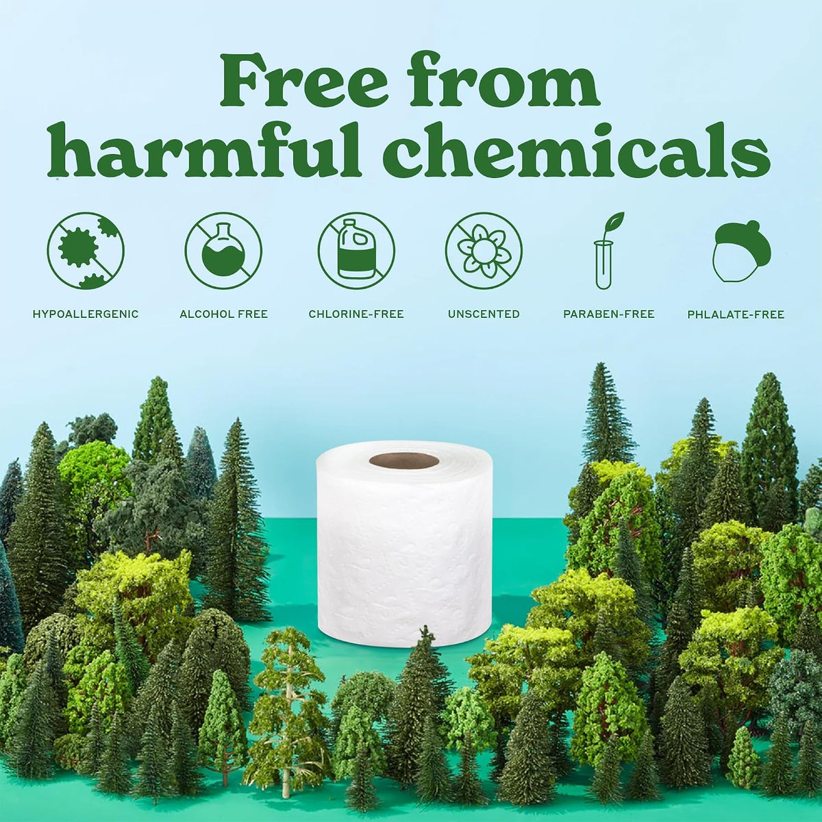 Caboo Tree-Free Bamboo Toilet Paper, 24 Double Rolls, 2-Ply - view 4