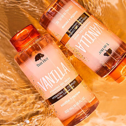 Tree Hut Vanilla Nourishing & Moisturizing Foaming Gel Wash 18 oz - view 4