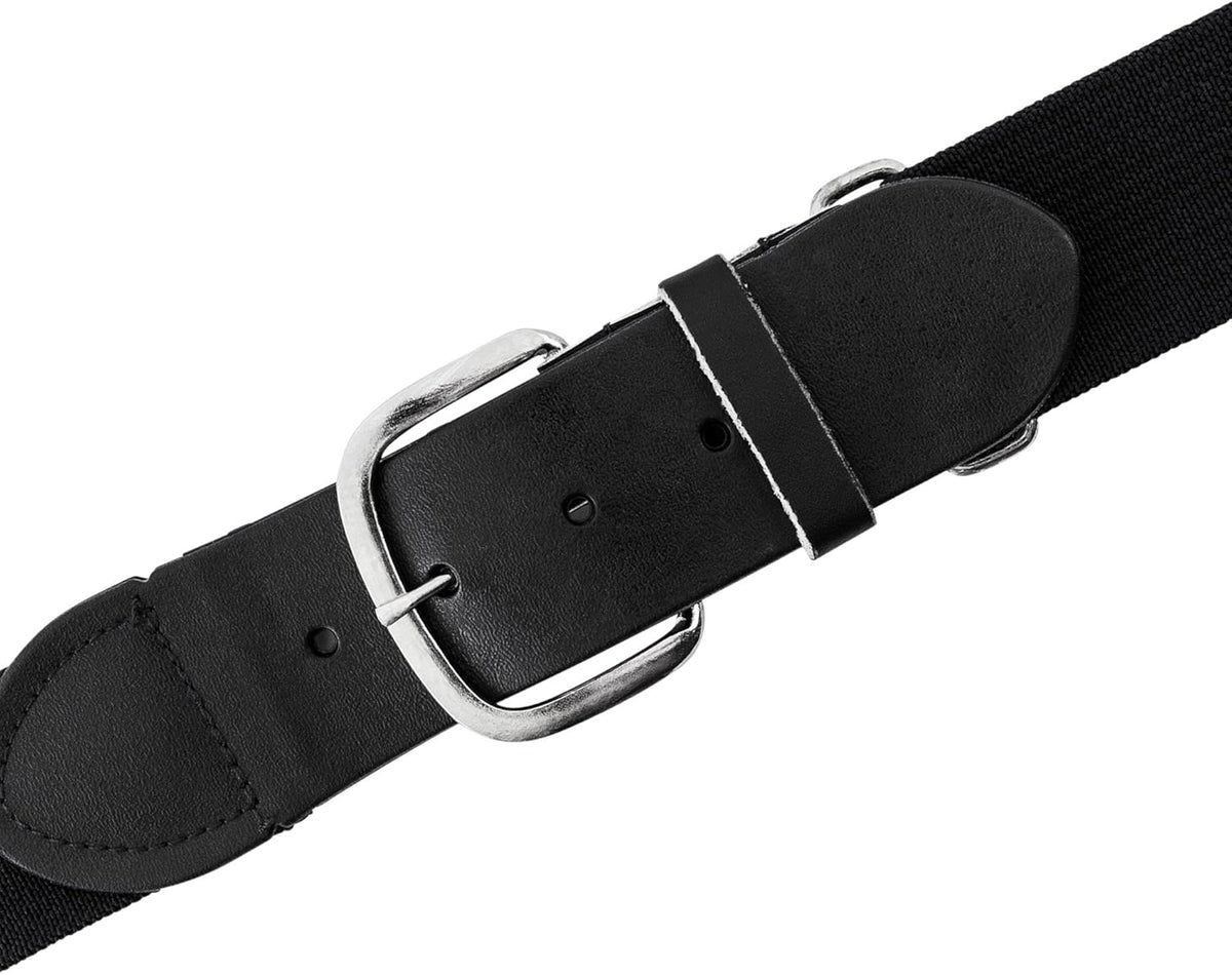Champion Sports Baseball and Softball Uniform Belt, Black, Adult 22-46 Inches