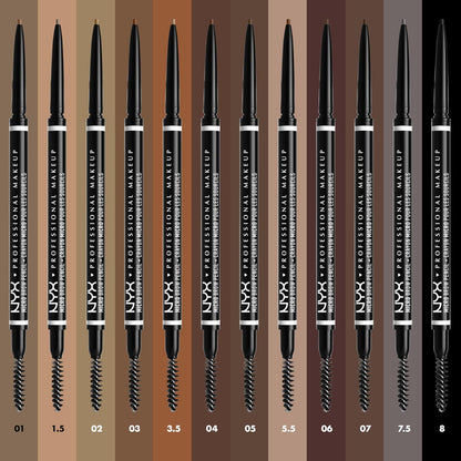 NYX Professional Makeup Micro Brow Pencil, Espresso - view 5