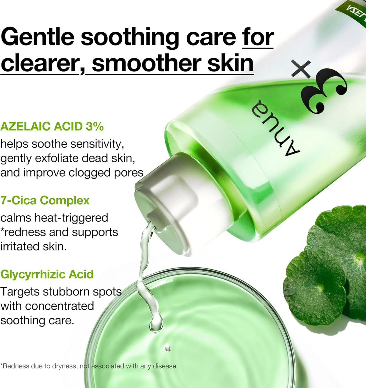 Anua Azelaic Acid 3 CICA Clarifying Toner 250ml - view 3