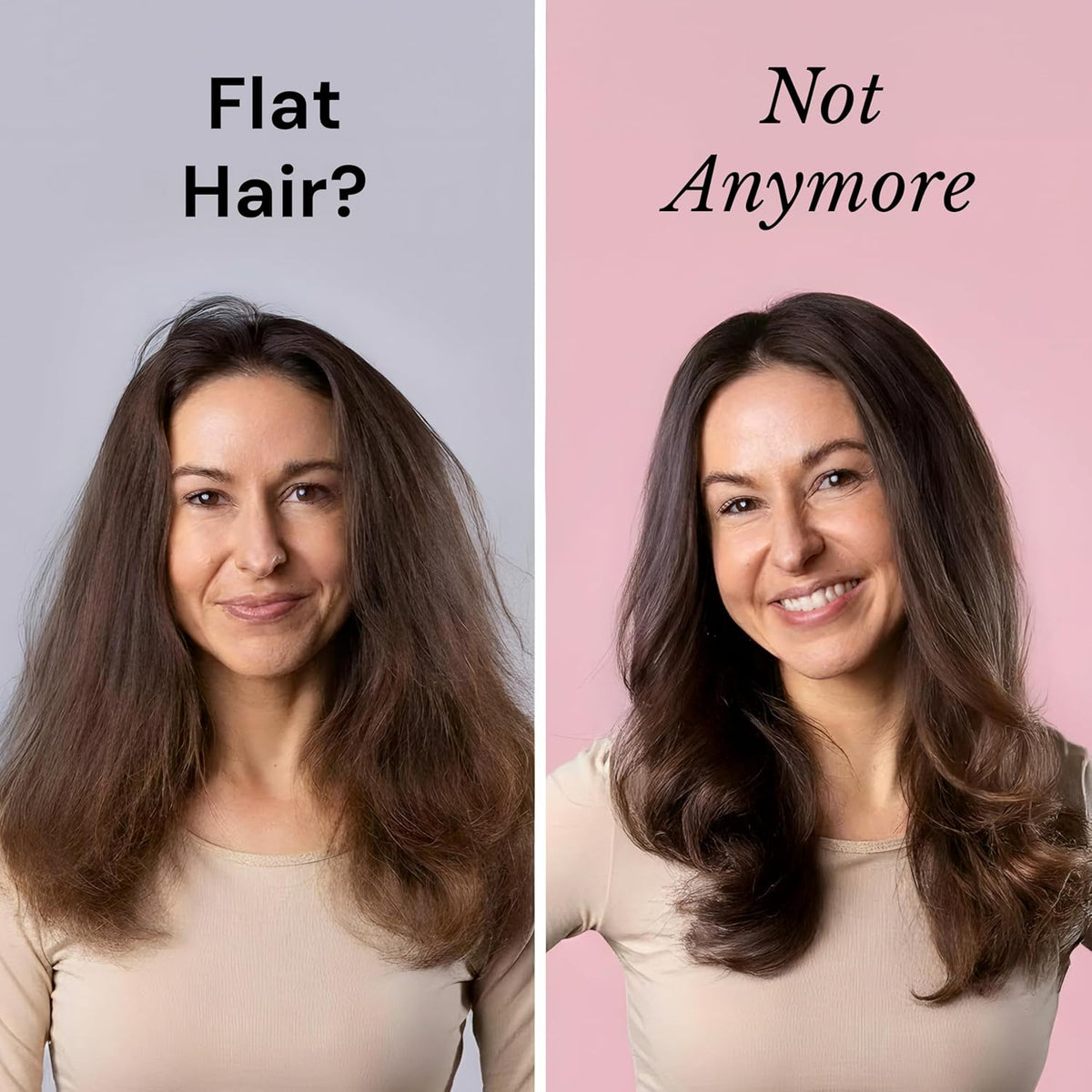 L'ANGE HAIR Le Volume 2-in-1 Titanium Blow Dryer Brush, Blush, 75 mm - view 3
