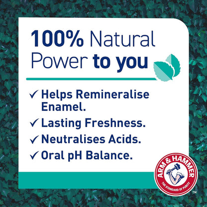 Arm & Hammer 100% Natural Baking Soda Whitening Protection Toothpaste, 2 x 75 ml - view 2
