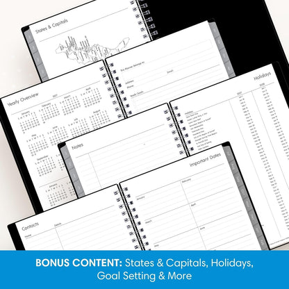 Blue Sky 2027 Weekly and Monthly Planner, 5 x 8 in, Enterprise - view 5
