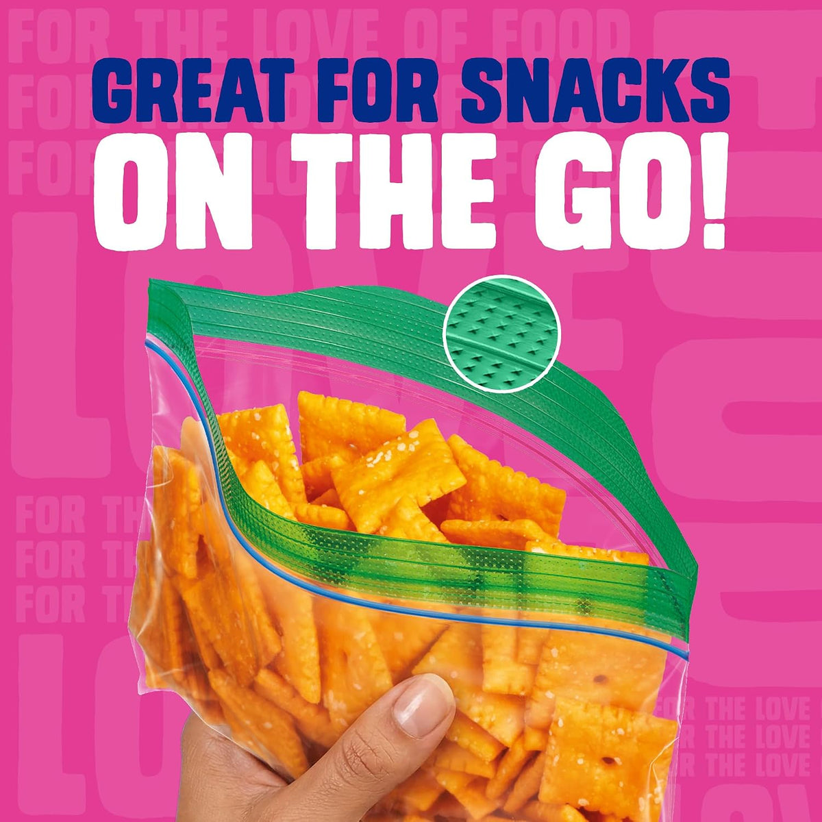 Ziploc Snack Bags with EasyGuide Seal, 108 Count - view 3