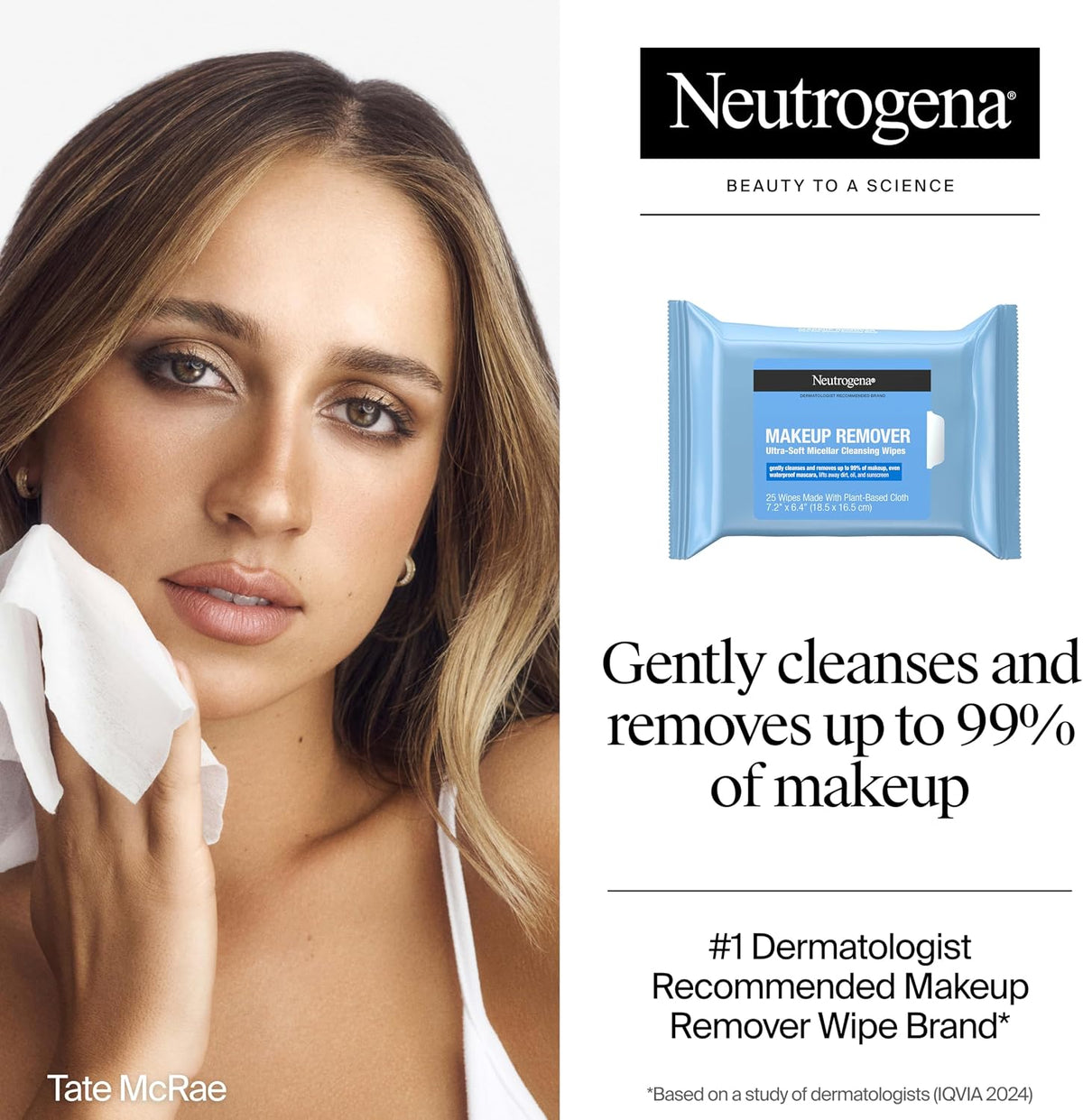 Neutrogena Makeup Removing Wipes 25 Count, Pack of 2 — alternate product view