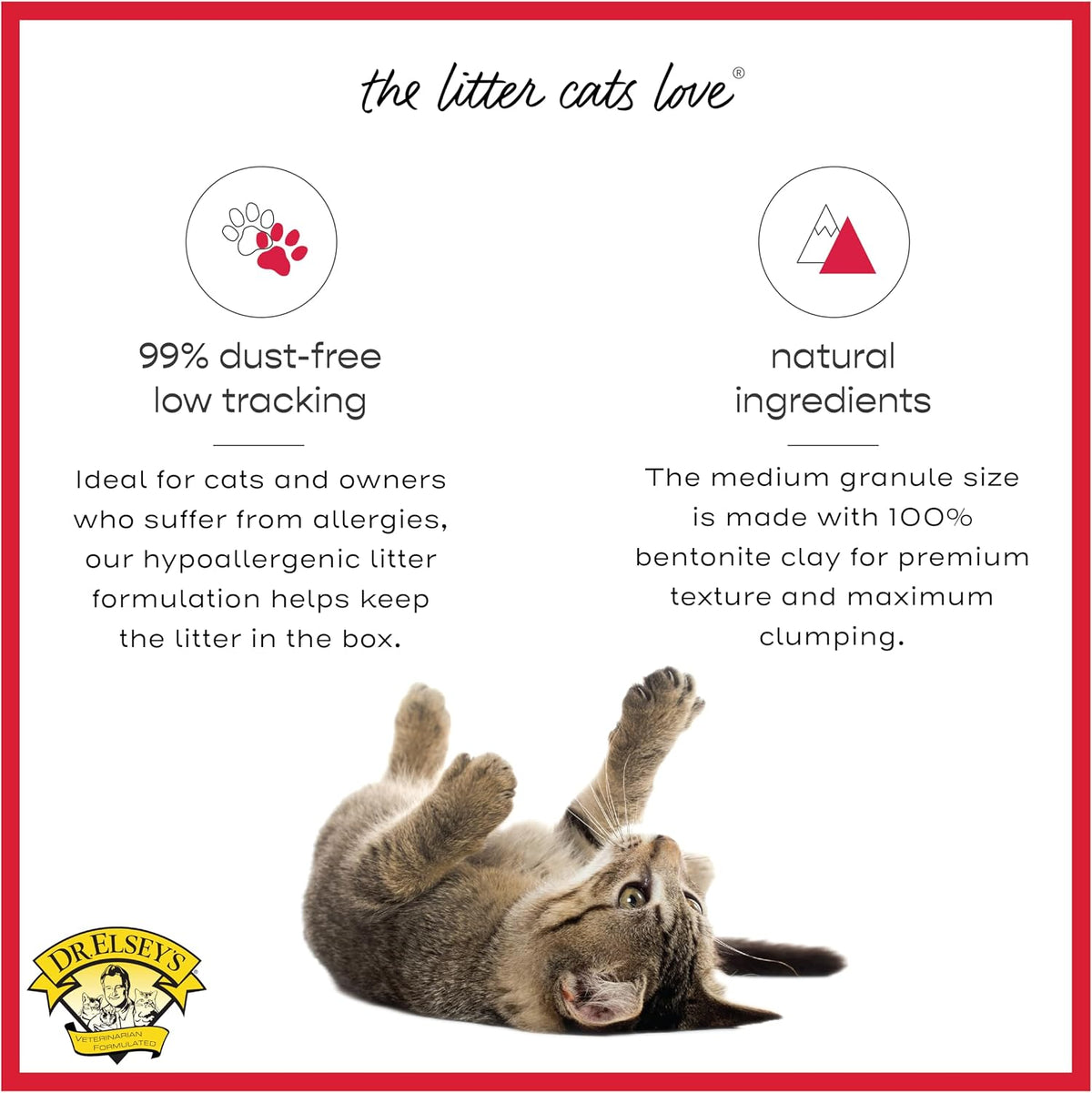 Dr. Elsey's Cat Attract Clumping Clay Cat Litter, 18 lb - view 4