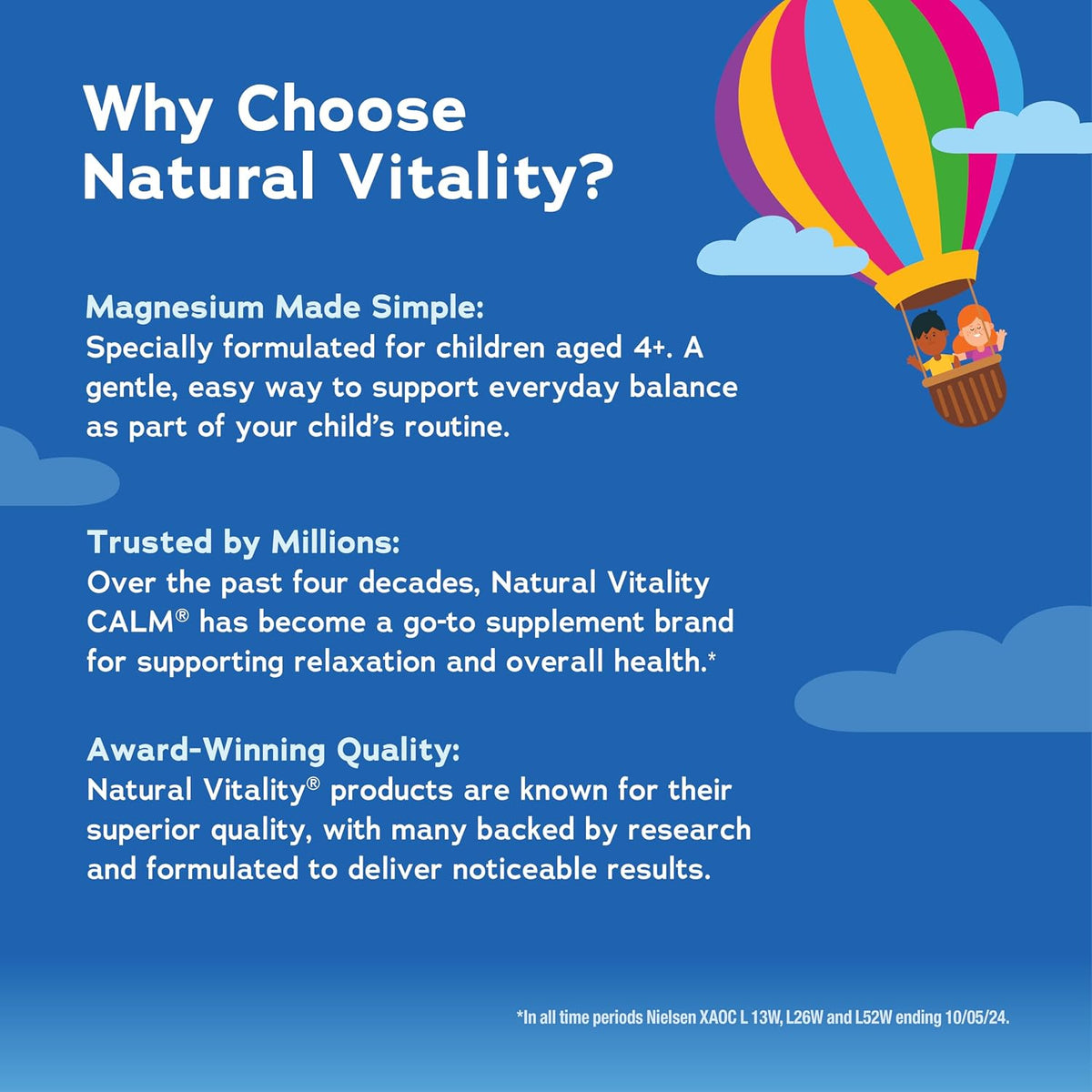 Natural Vitality Calm Kids Magnesium Gummies, Mixed Berry, 2-Month Supply - view 3