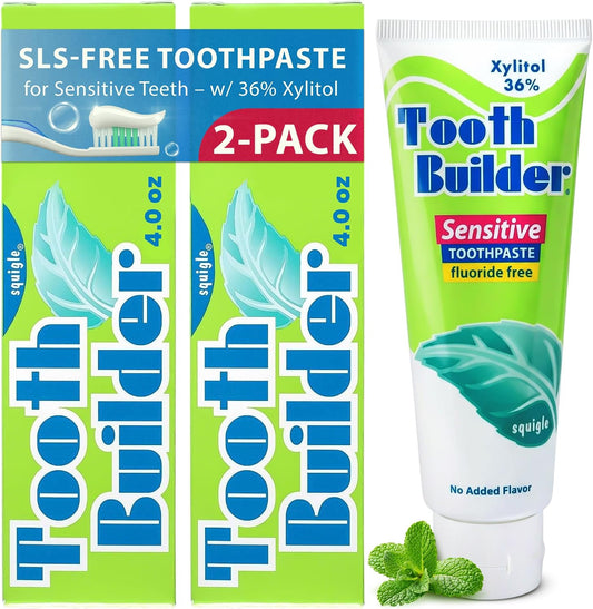 Squigle Tooth Builder Fluoride-Free Xylitol Toothpaste