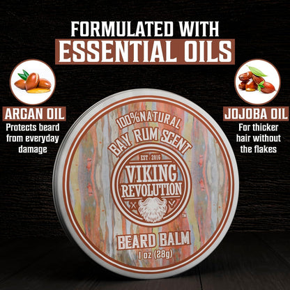 Viking Revolution Beard Balm Variety Pack, 4 x 1 oz - view 3