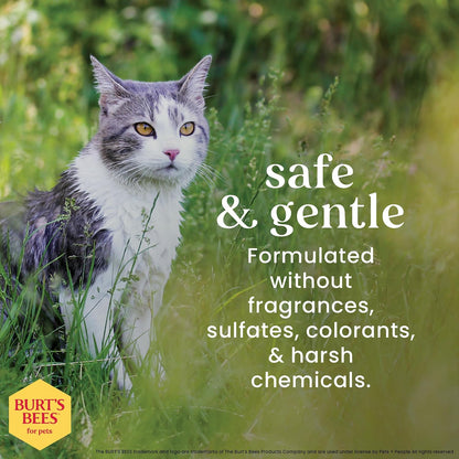 Burt's Bees for Pets Cat Dander Remover Wipes, Unscented, 50 Count - view 2