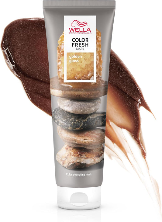 Wella Professionals Color Fresh Mask, Golden Gloss, 5 oz