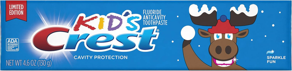 Crest Kids Fluoride Anticavity Toothpaste, Sparkle Fun Flavor 130 g (4.6 oz) — alternate product view