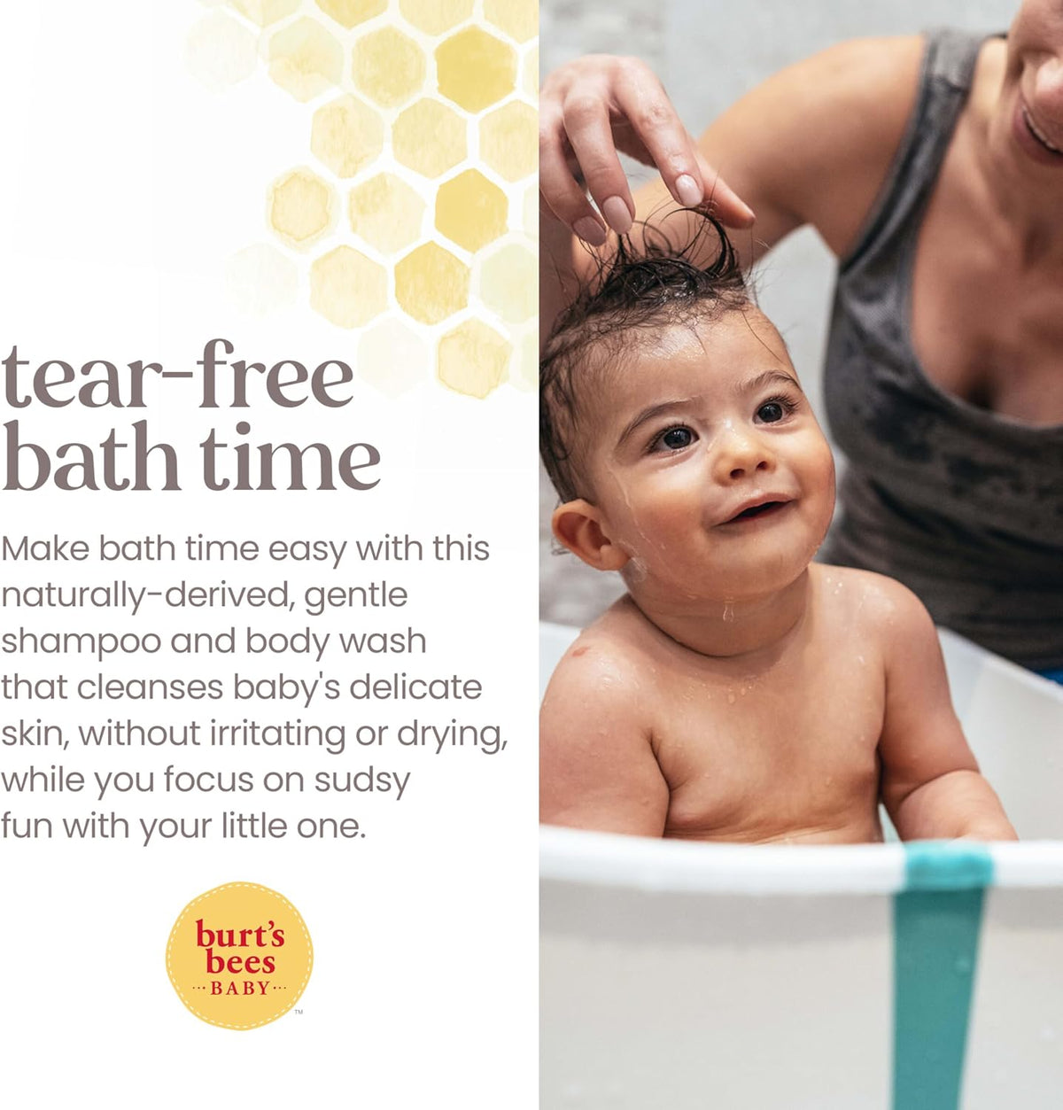 Burt's Bees Baby Shampoo & Wash Original, 21 oz - view 5