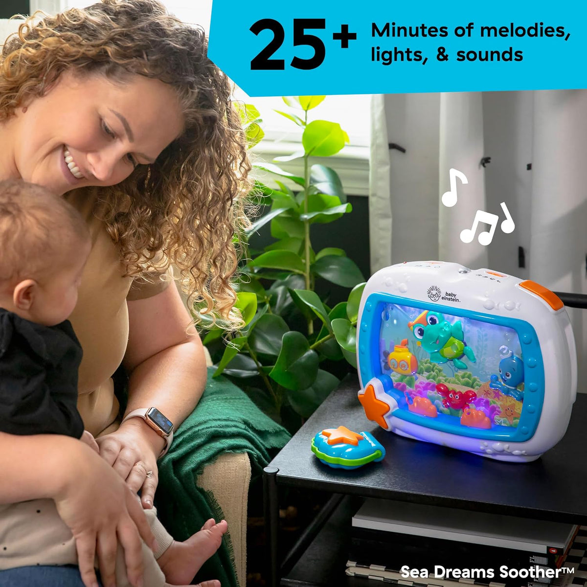 Baby Einstein Sea Dreams Soother Set, Crib and Handheld Sound Machines - view 5