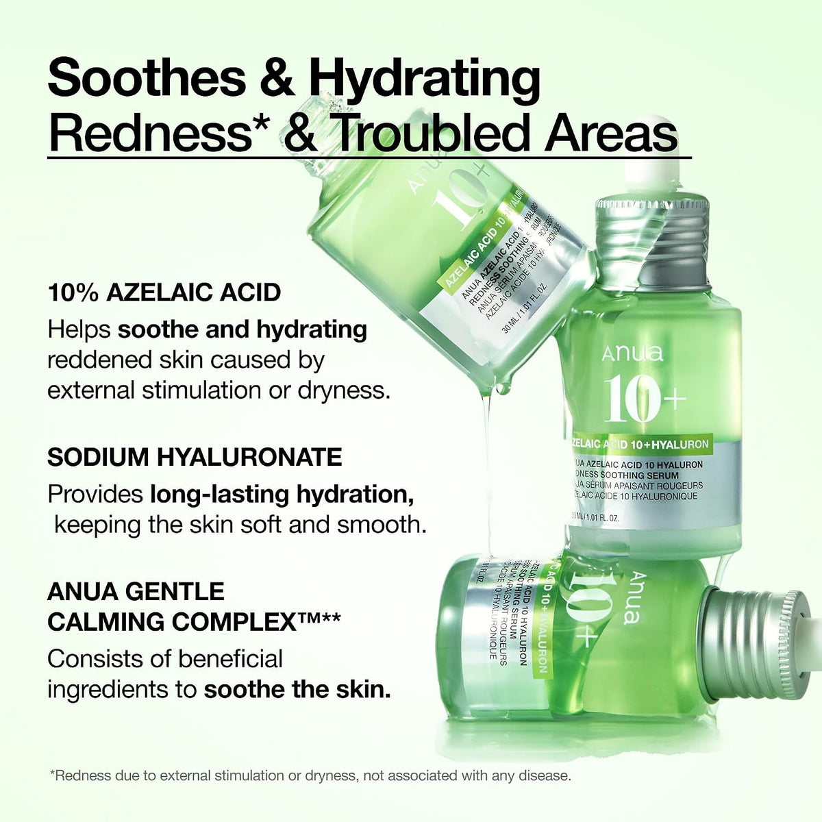 Anua Azelaic Acid 10 Hyaluron Redness Soothing Serum 30ml - view 4