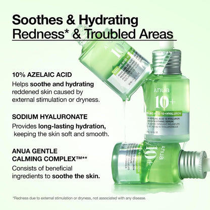 Anua Azelaic Acid 10 Hyaluron Redness Soothing Serum 30ml - view 4