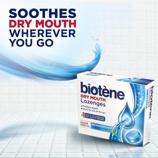 Biotène Dry Mouth Lozenges Refreshing Mint 27 Count (Pack of 3) - view 2