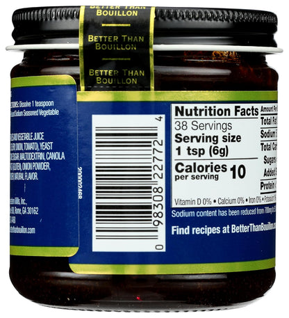 Superior Touch Better Than Bouillon Reduced Sodium Vegetable Base 8 oz - view 2