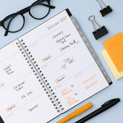 Blue Sky 2027 Weekly and Monthly Planner, 5 x 8 in, Enterprise - view 2