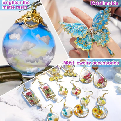 LET'S RESIN UV Resin Kit, 300 g, Clear Hard Type - view 5