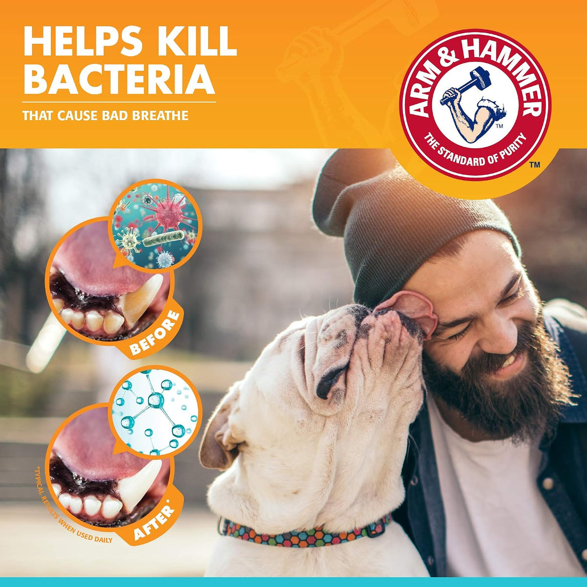 Arm & Hammer Fresh Breath Enzymatic Dog Toothpaste, Vanilla Ginger, 67.5 g - view 3