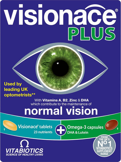 Vitabiotics Visionace Plus Tablets & Capsules 28 Count