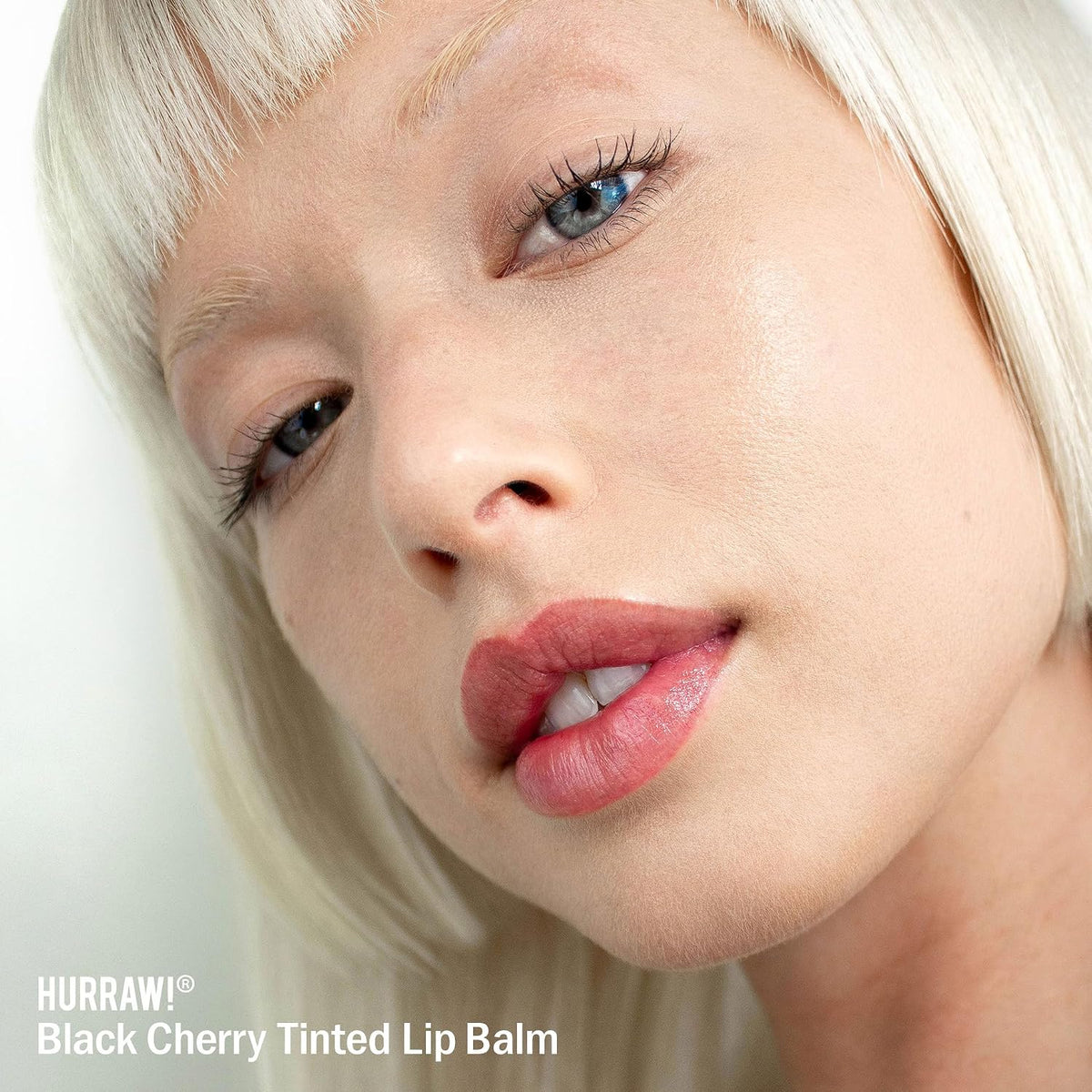 Hurraw! Black Cherry Tinted Lip Balm, Sheer Red Tint - view 5