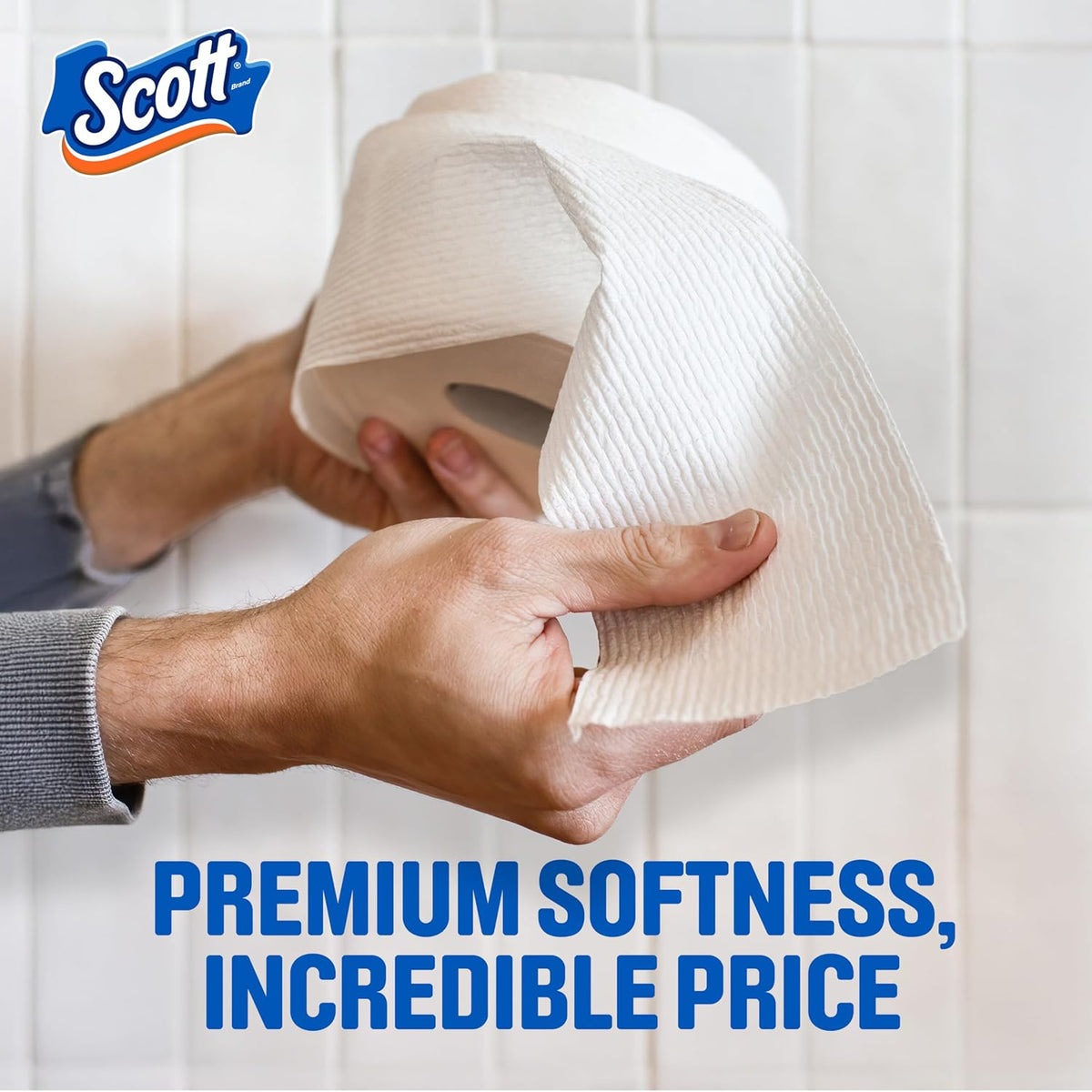 Scott ComfortPlus Toilet Paper, 12 Triple Rolls, 231 Sheets Each - view 3