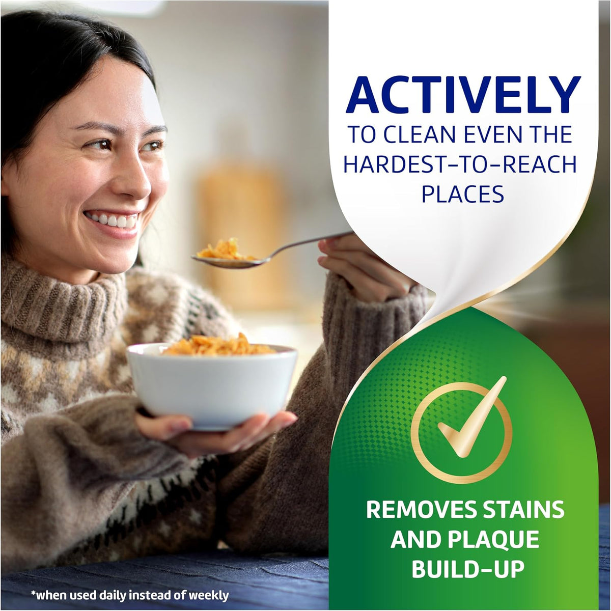 Polident Antibacterial Dental Appliance Cleanser Tablets, 60 Count - view 5