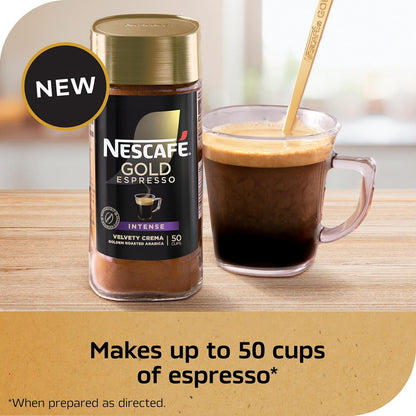 Nescafé Gold Espresso Intense Instant Coffee, 3.5 oz Jar - view 2