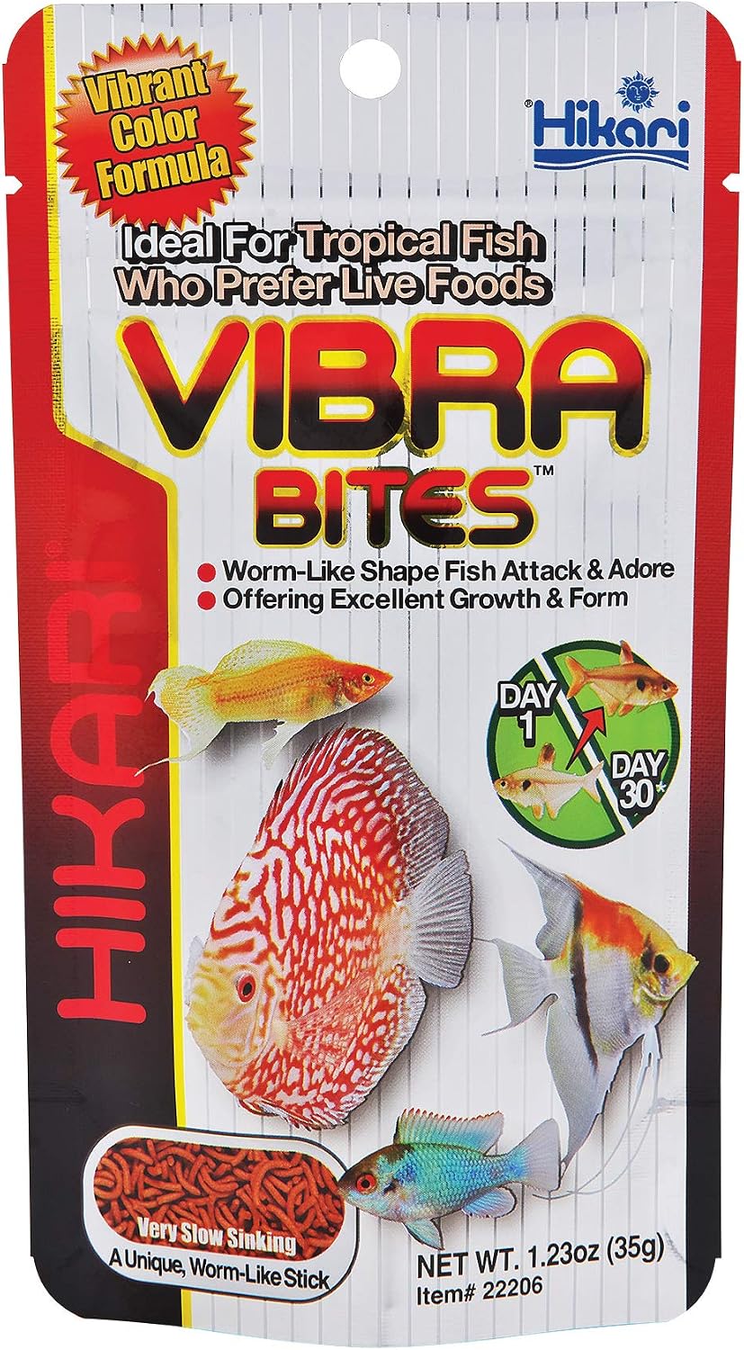 Hikari Vibra Bites Tropical Fish Food 1.23 oz (35 g) — product view