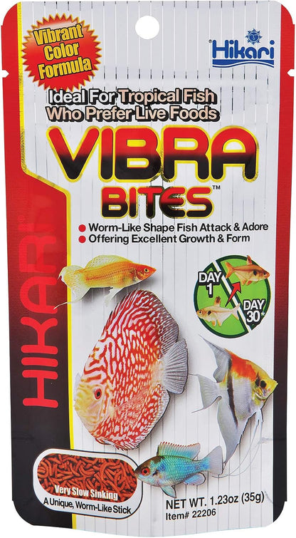 Hikari Vibra Bites Tropical Fish Food 1.23 oz (35 g)