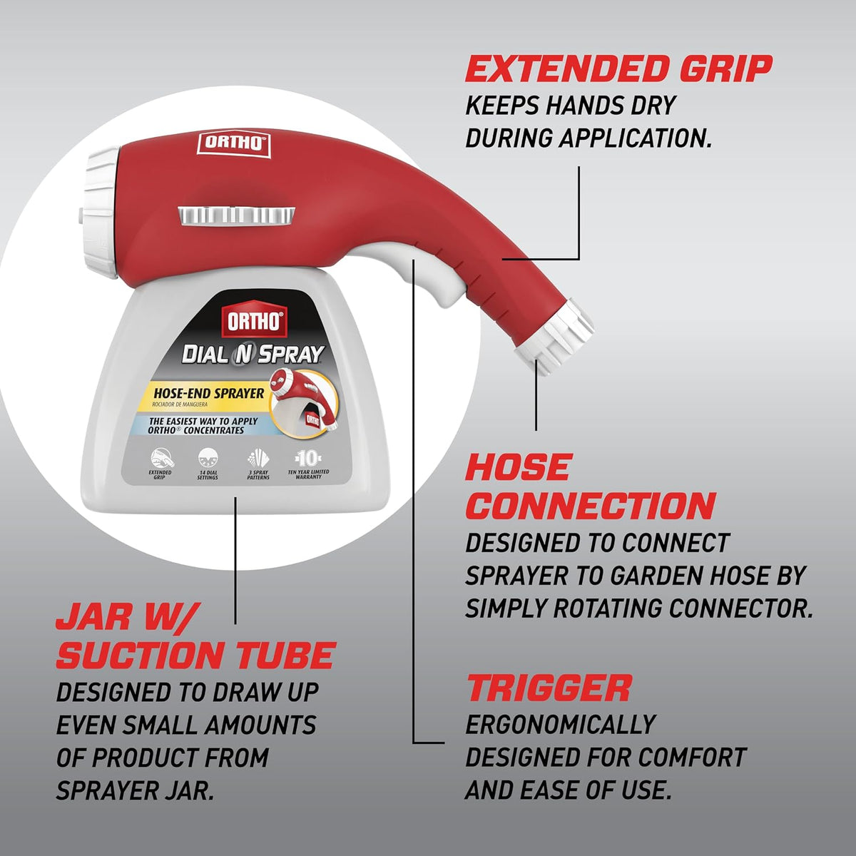 Ortho Dial N Spray Hose End Sprayer - view 3