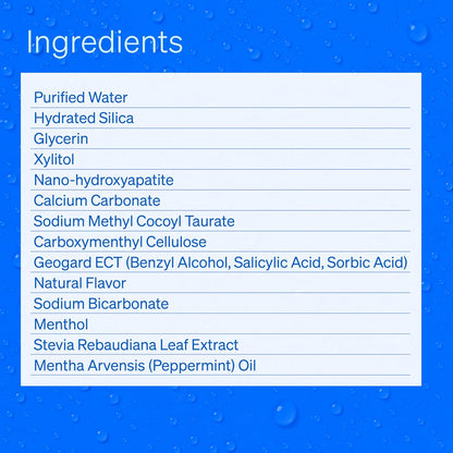 Mouthology 10% Nano Hydroxyapatite Toothpaste, Fluoride Free, Mint 4 oz - view 4