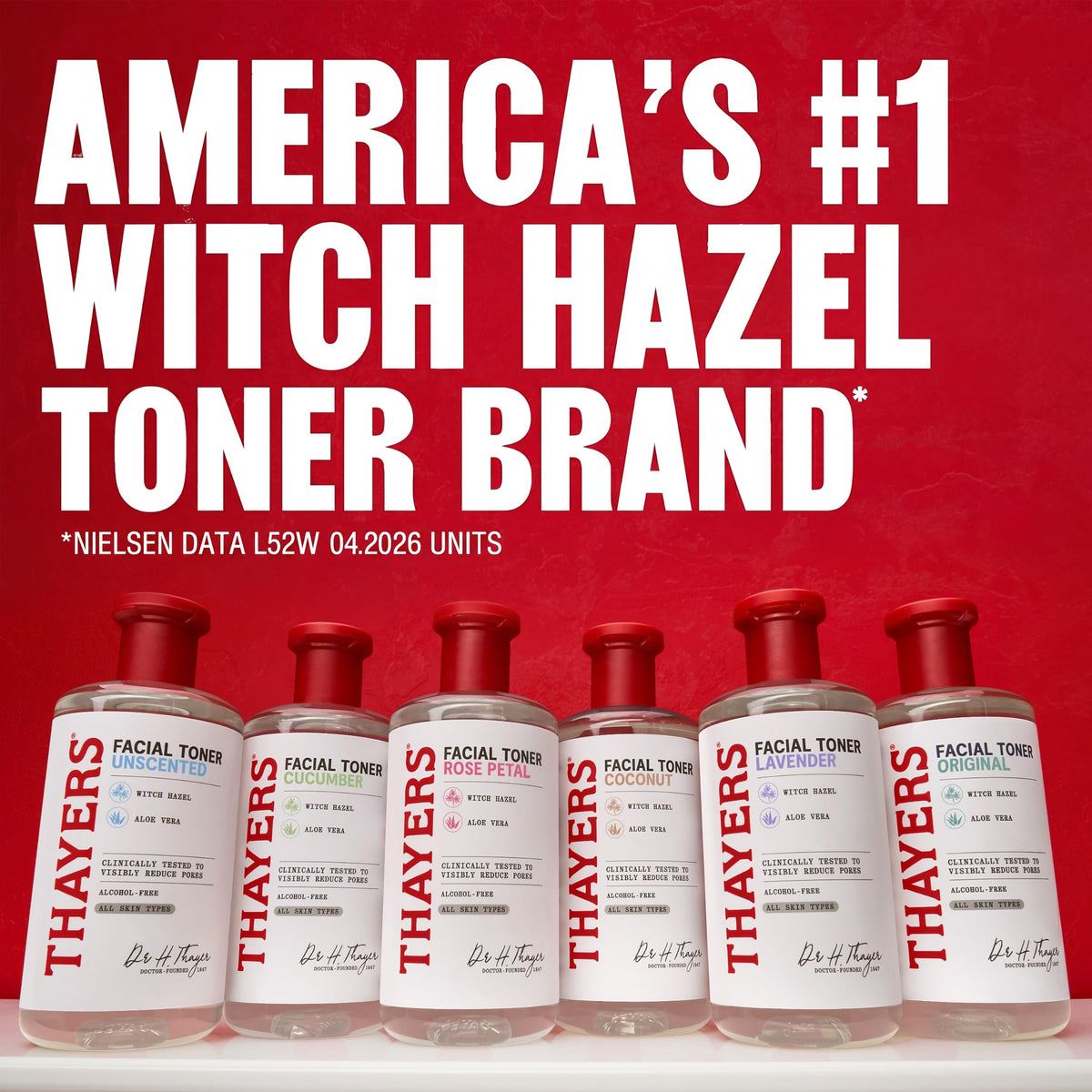 Thayers Rose Petal Witch Hazel Facial Toner with Aloe Vera 89 ml (3 fl oz) - view 5
