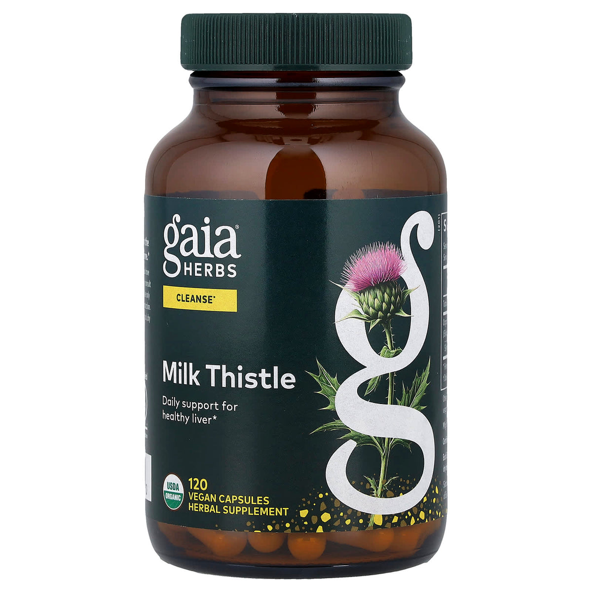 Gaia Herbs Milk Thistle, 120 Vegan Capsules