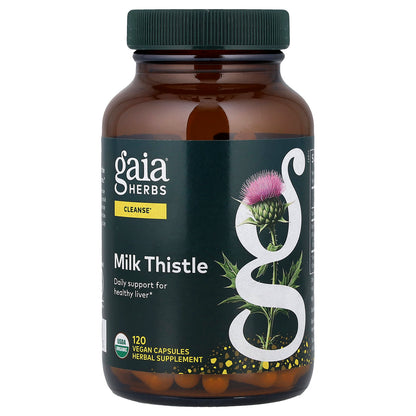 Gaia Herbs Milk Thistle, 120 Vegan Capsules