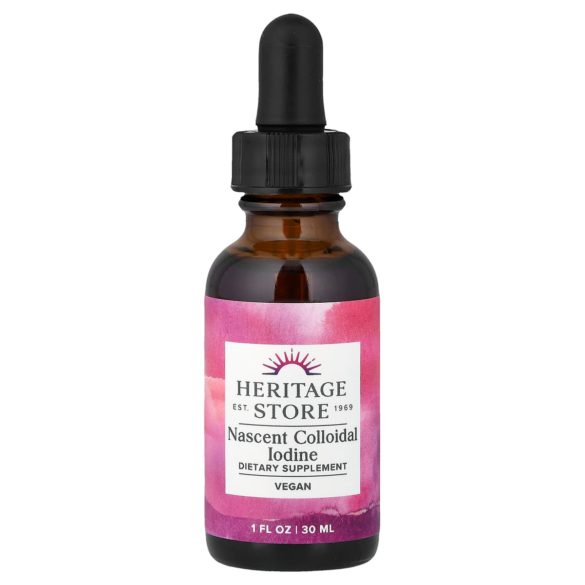 Heritage Store Nascent Colloidal Iodine, 30 ml (1 fl oz)