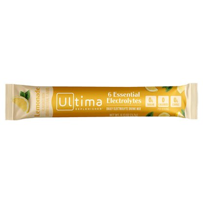 Ultima Replenisher Daily Electrolyte Drink Mix Lemonade 20 Stickpacks - view 3
