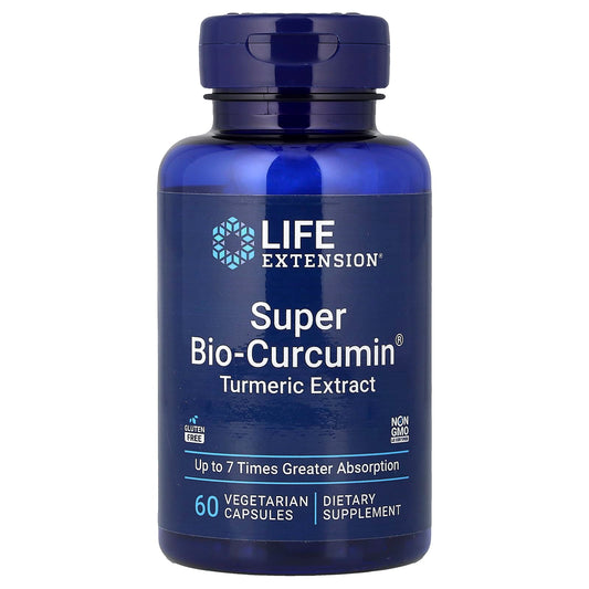 Life Extension Super Bio-Curcumin Turmeric Extract, 60 Vegetarian Capsules