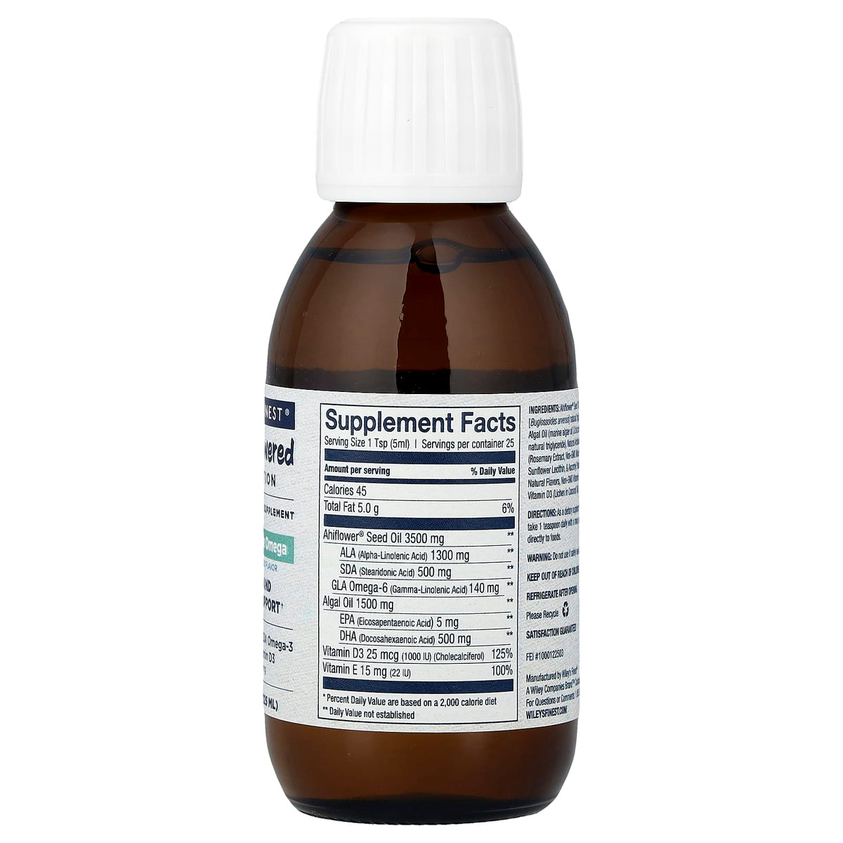 Wiley's Finest CatchFree Omega Liquid, Tropical Mango, 125 ml - view 2