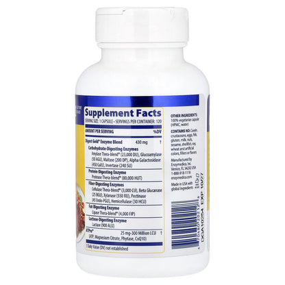 Enzymedica Digest Gold with ATPro, 120 Capsules - view 2