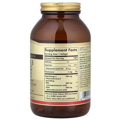 Solgar Omega-3 EPA & DHA, 120 Softgels - view 2