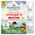Nordic Naturals Omega-3 Fishies, Zero Sugar, Tutti Frutti, Ages 3+, 36 Fishies