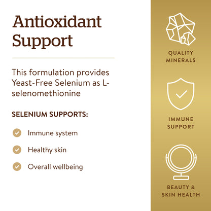 Solgar Selenium Yeast-Free 200 mcg 250 Tablets - view 4