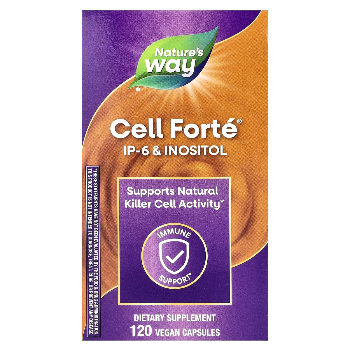 Nature's Way Cell Forte IP-6 & Inositol, 120 Vegan Capsules